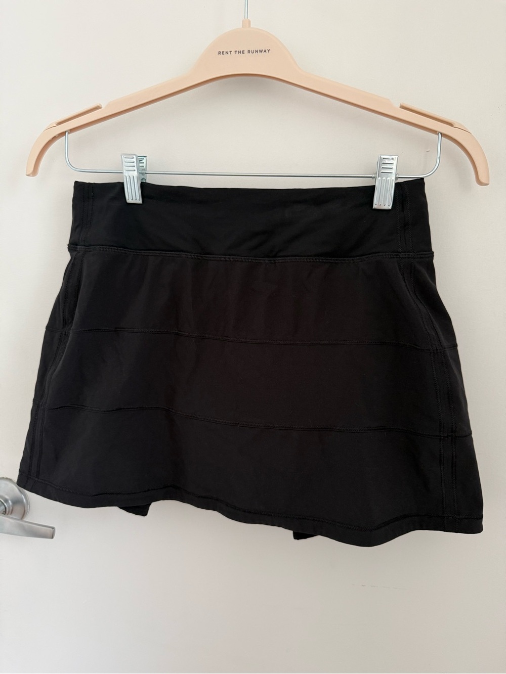 lululemon athletica Black Mini Tennis Skirt